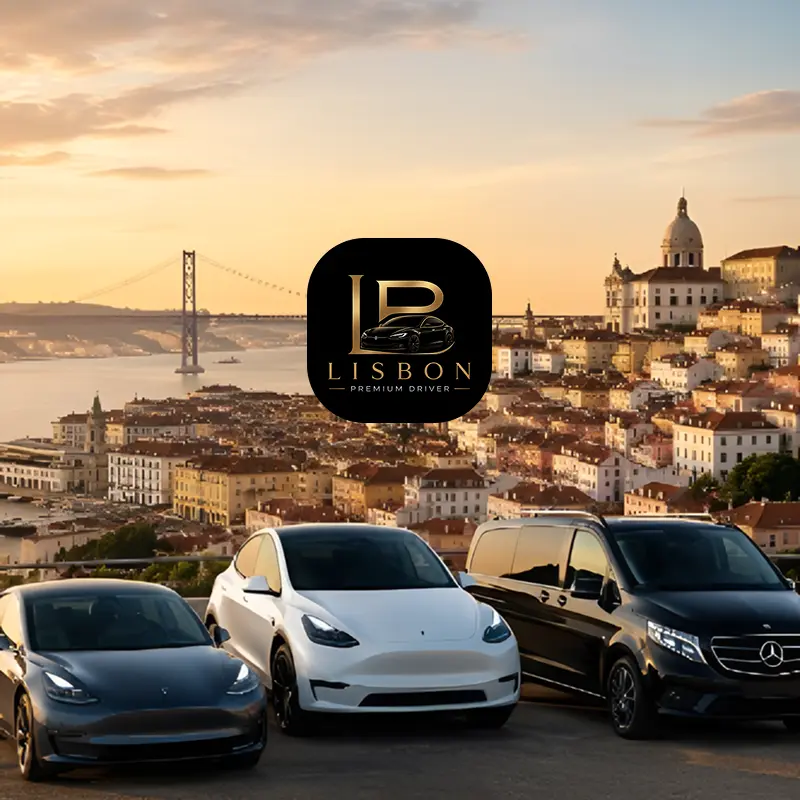Logotipo LPD sobre imagem de Lisboa